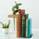 Solid Oak Personalised Bookend by MijMoj Design