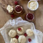Gluten Free Scones with Homemade Raspberry Jam
