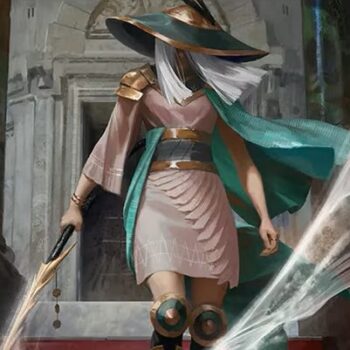 The Wanderer planeswalker from Magic The Gathering
